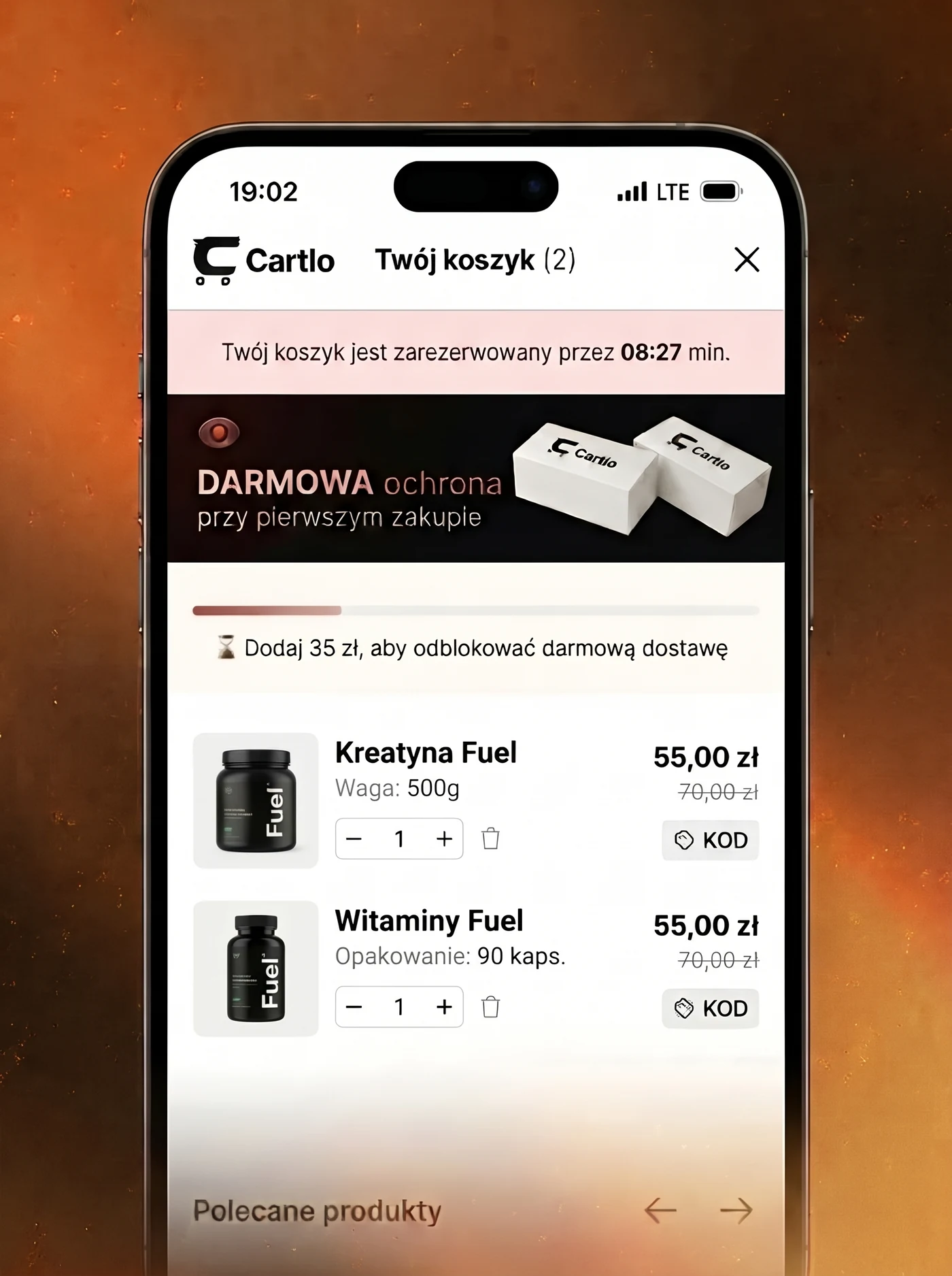 Optymalizacja koszyka drawer